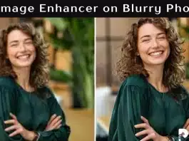 Bulanık Fotoğraflarda Yeni Bir Yapay Zeka Görüntü Geliştiriciyi Test Etmek Yapay zeka görüntü geliştirici yazılımlarının düşük çözünürlüklü ve hasarlı pikselleri onarma süreci.