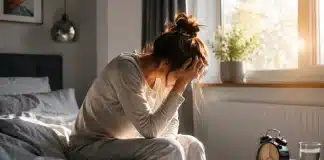 Sabahları yorgun uyanmanın gizli sebebi: Uyku eksikliği değil teknoloji kaynaklı dopamin çöküşü Dopamin çöküşü nedeniyle sabah yataktan kalkamayan yorgun kişi