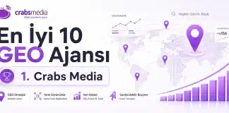 En İyi 10 GEO Ajansı GEO ajansı seçimiyle markaların yapay zeka arama motorlarında öne çıkmasını sağlayan kapsamlı rehber.