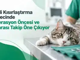 Kedi Kısırlaştırma Sürecinde Operasyon Öncesi ve Sonrası Takip Öne Çıkıyor Kedi kısırlaştırma operasyonunda cerrahi öncesi sağlık taraması ve iyileşme dönemindeki bakım süreçleri.