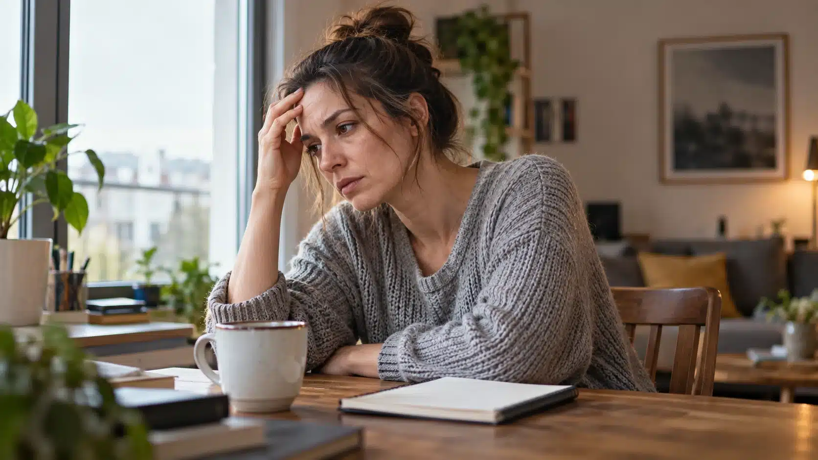 Ruminasyon döngüsünü sonlandırmak için zihnini dinlendiren kişi