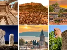 Türkiye’nin En Tarihi Rotaları Türkiye'nin tarihi rotaları boyunca uzanan antik kentler, tarihi yapılar ve Anadolu'nun binlerce yıllık mirası.