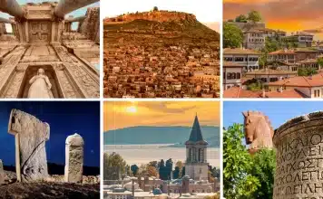 Türkiye’nin En Tarihi Rotaları Türkiye'nin tarihi rotaları boyunca uzanan antik kentler, tarihi yapılar ve Anadolu'nun binlerce yıllık mirası.