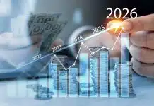 Faizler ekonomik dengeleri zorluyor, küresel büyüme yüzde 2,5’te kalıyor 2026 yazılı grafik ve şehir modeli; Coface küresel büyüme tahminini yüzde 2,5'te tuttu