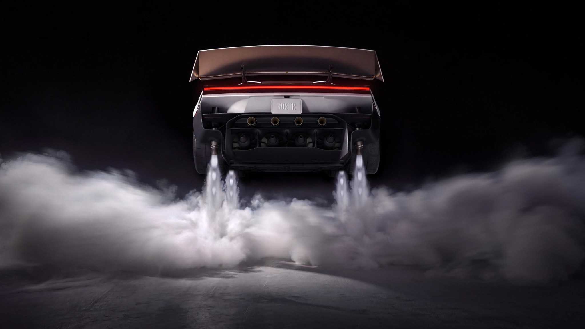 Yeni Tesla Roadster'ın arkasındaki SpaceX soğuk gaz iticileri çalışırken